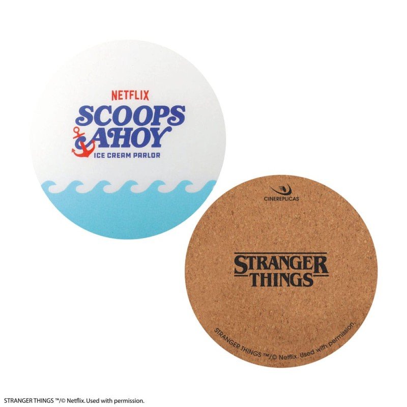 Stranger Things pack 4 sous-verres | 4895205617735