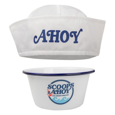 Stranger Things Bol à glace avec chapeau de marin Scoops Ahoy | 4895205617704