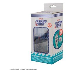Stranger Things Milkshake Glass Set Scoops Ahoy | 4895205617728