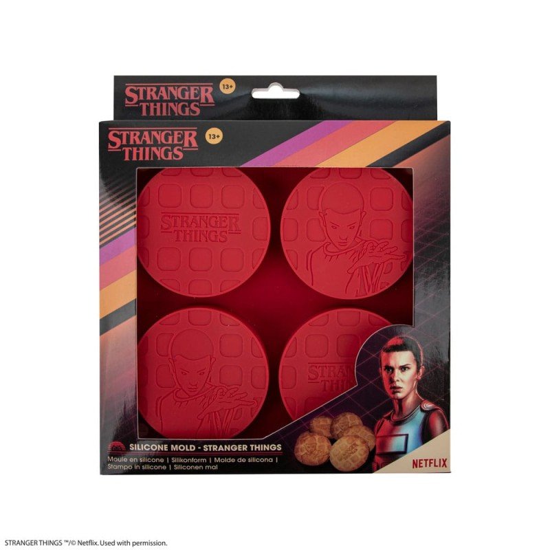 Stranger Things Moule en silicone pour gaufres d'Eleven | 4895205617759