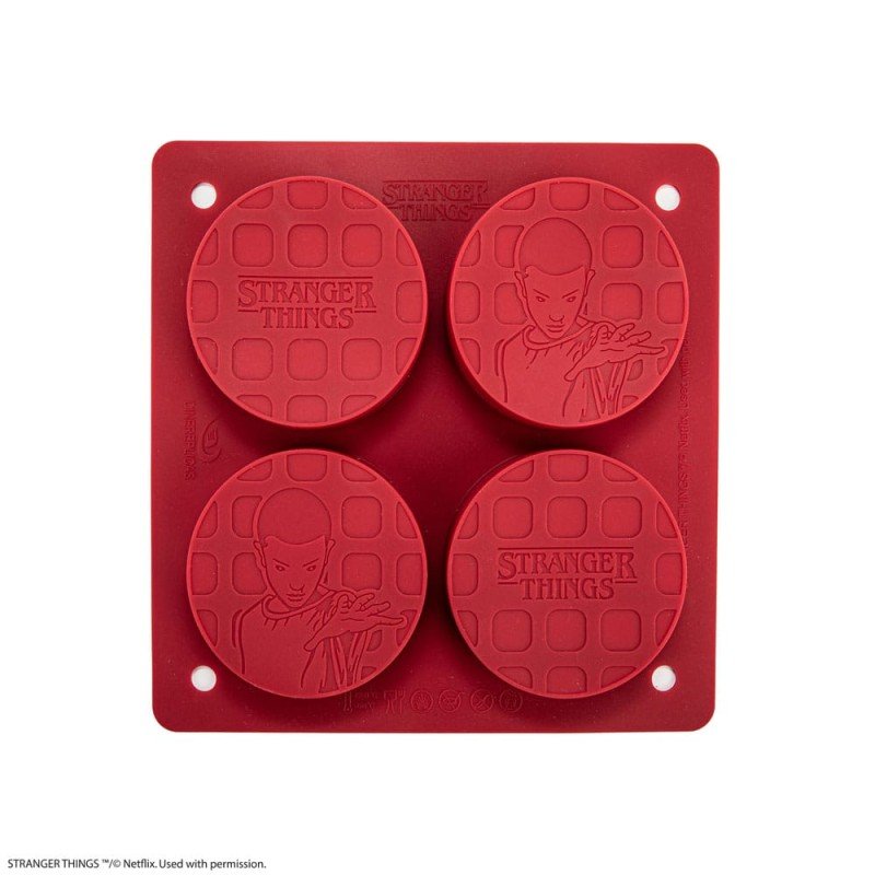 Stranger Things Moule en silicone pour gaufres d'Eleven | 4895205617759
