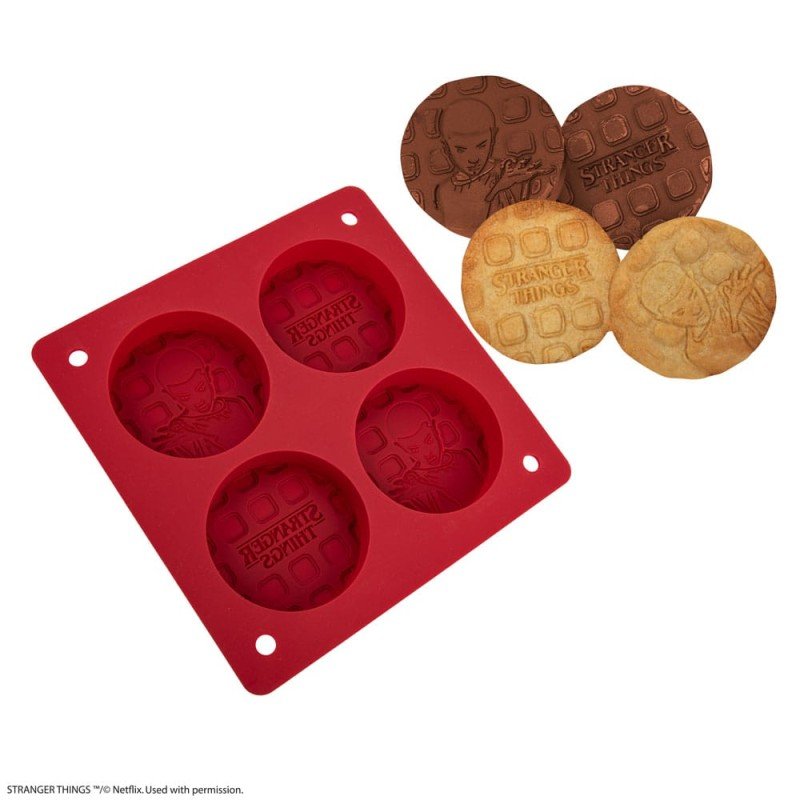 Stranger Things Moule en silicone pour gaufres d'Eleven | 4895205617759