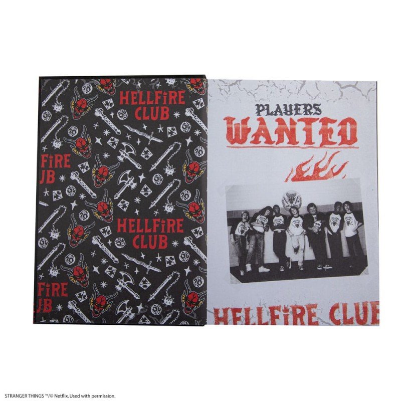 Stranger Things Cahier du Hellfire Club | 4895205617476