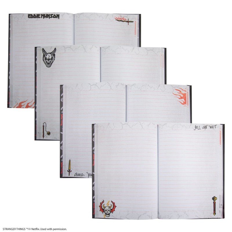 Stranger Things Cahier du Hellfire Club | 4895205617476