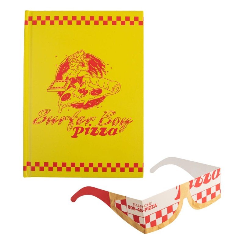 Stranger Things Notebook Surfer Boy Pizza Hardcover | 4895205617483