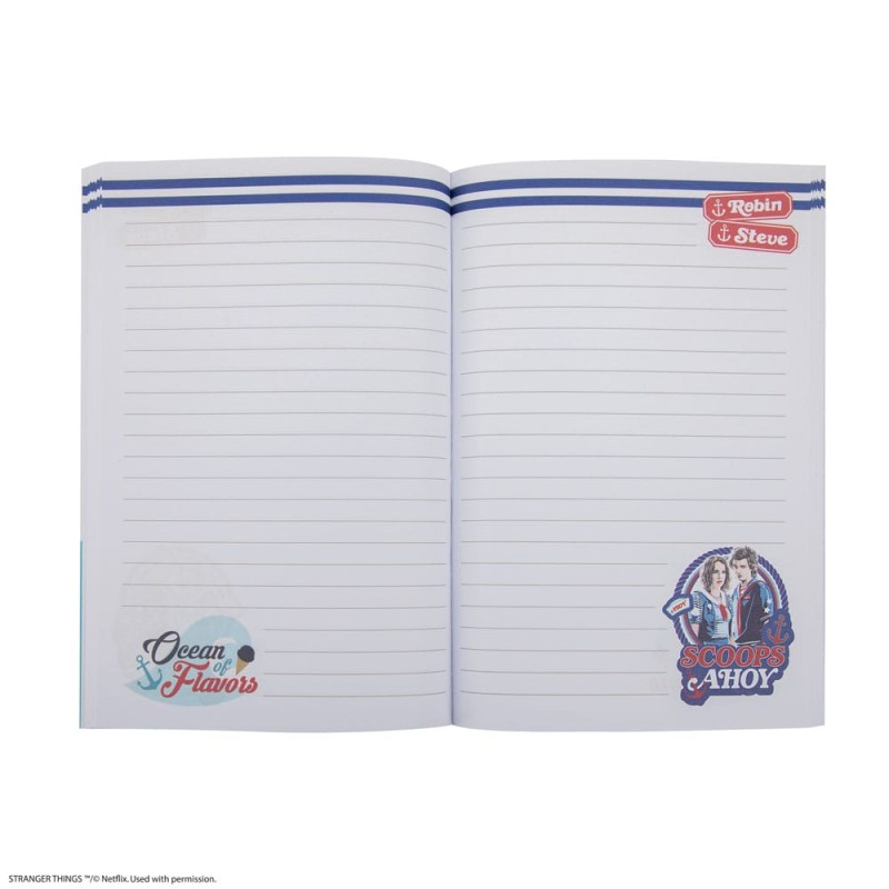 Stranger Things Notebook Scoops Ahoy Softcover | 4895205617506