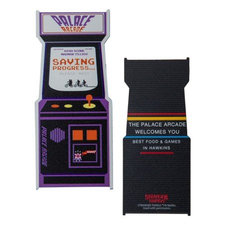 Stranger Things Marque-page en métal arcade | 4895205617605
