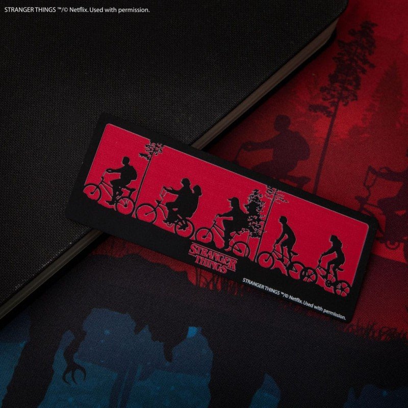 Stranger Things Silhouette Marque-page en métal | 4895205617612