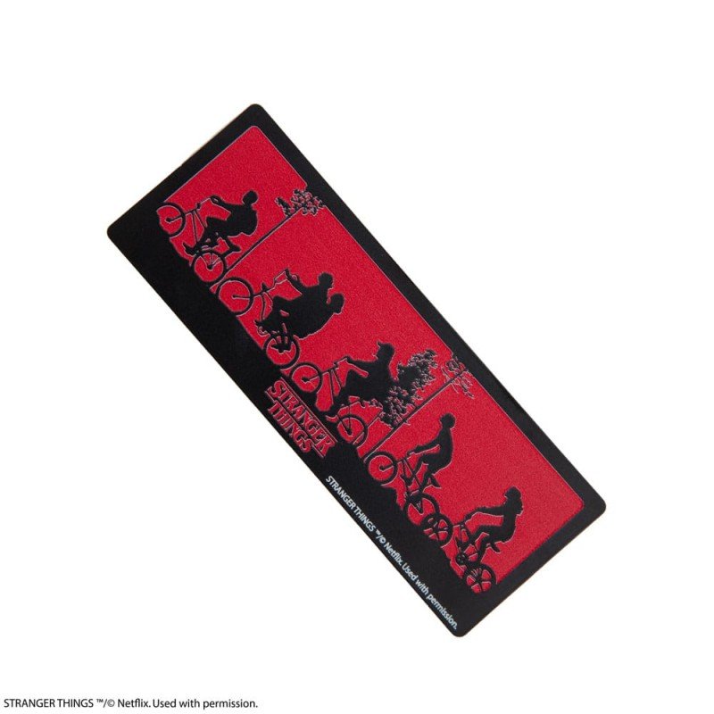 Stranger Things Silhouette Marque-page en métal | 4895205617612