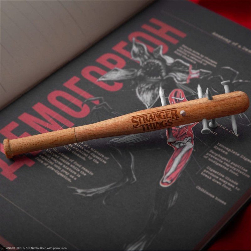 Stranger Things Spiked Bat Pen & Stranger Things Pin | 4895205617520