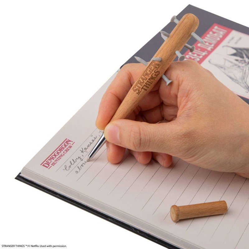 Stranger Things Spiked Bat Pen & Stranger Things Pin | 4895205617520