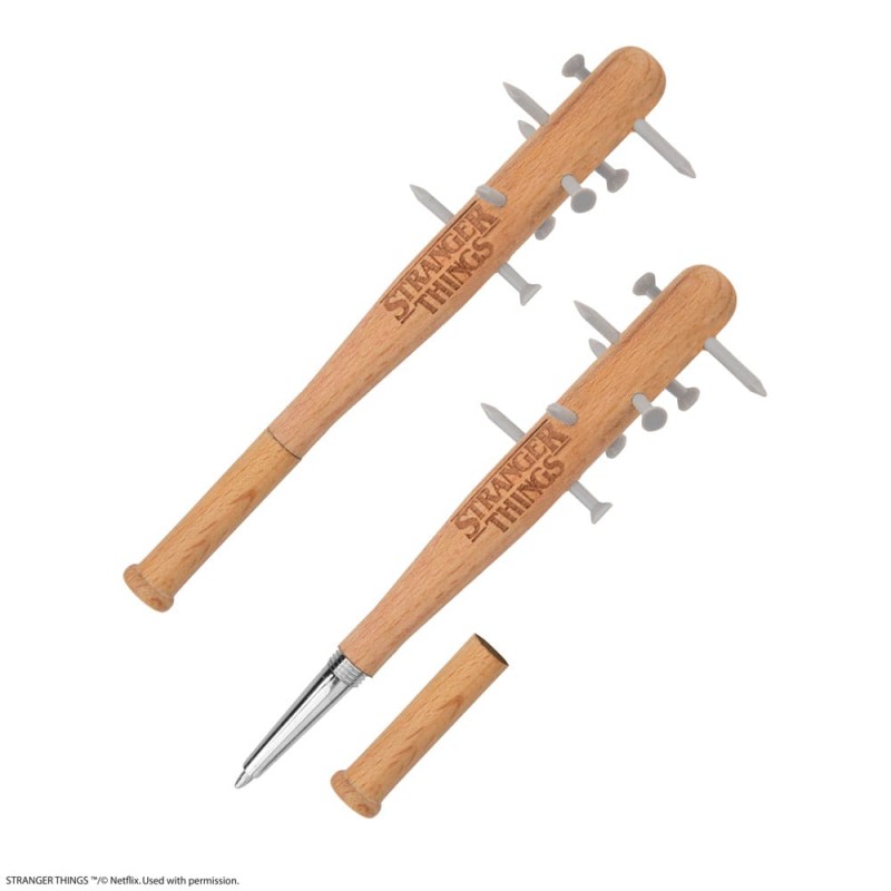 Stranger Things Spiked Bat Pen & Stranger Things Pin | 4895205617520