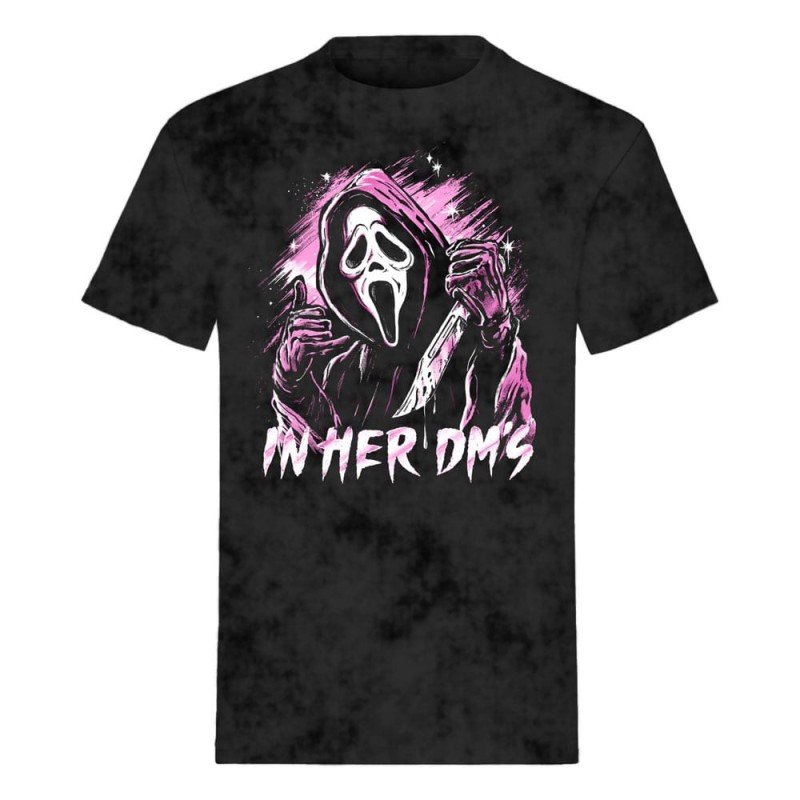 Scream T-Shirt Ghost Face In her DM's (M) | 5055917651017