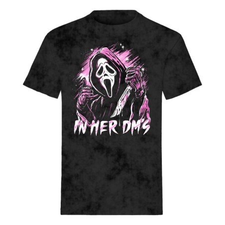 Scream T-Shirt Ghost Face In her DM's (M) | 5055917651017