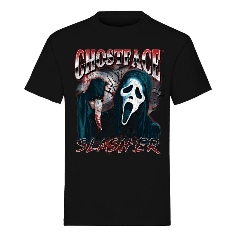 Scream T-Shirt Ghost Face Slasher (M) | 5055917640943