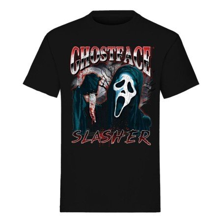 Scream T-Shirt Ghost Face Slasher (M) | 5055917640943