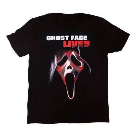 Scream T-Shirt Ghost Face Lives (M) | 5055917642541