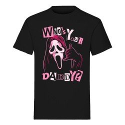 Scream T-Shirt Ghost Face Who's Your Daddy Size M | 5055917647744