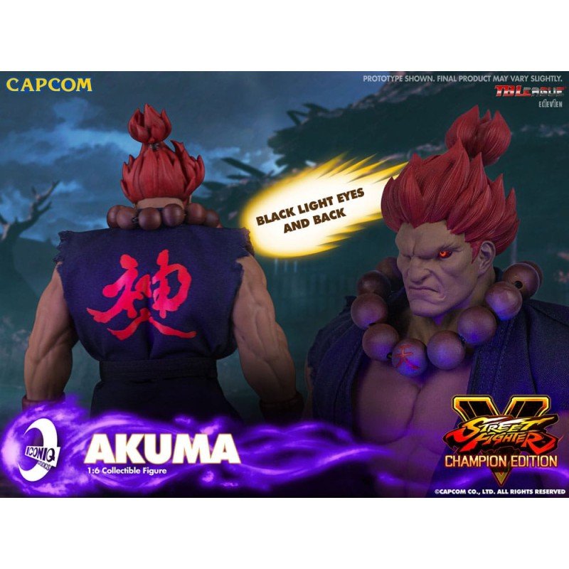 Street Fighter V: Champion Edition figurine 1/6 Akuma 30 cm | 0760851554069