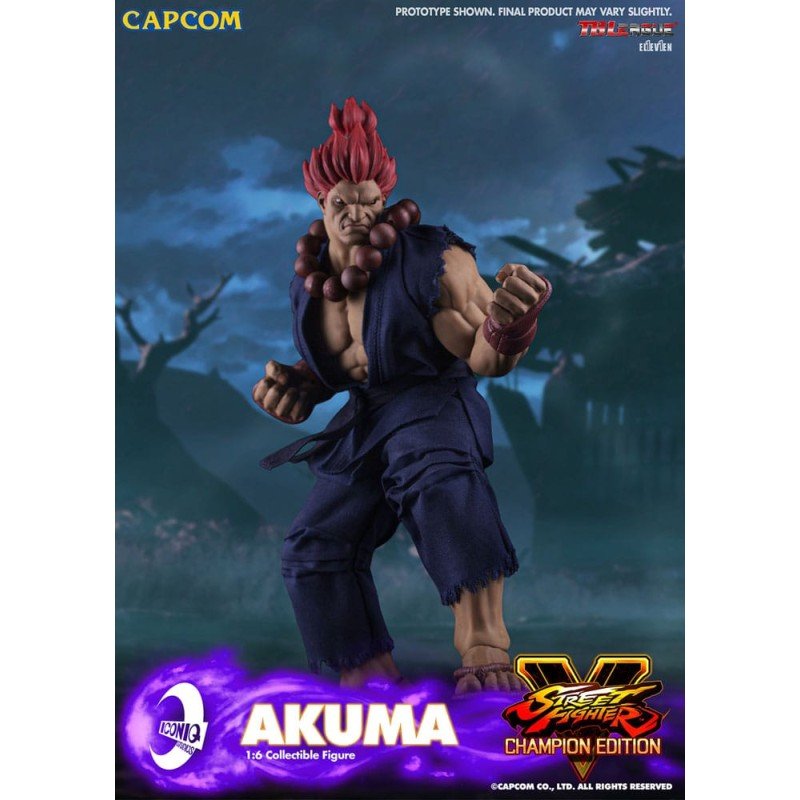 Street Fighter V: Champion Edition figurine 1/6 Akuma 30 cm | 0760851554069
