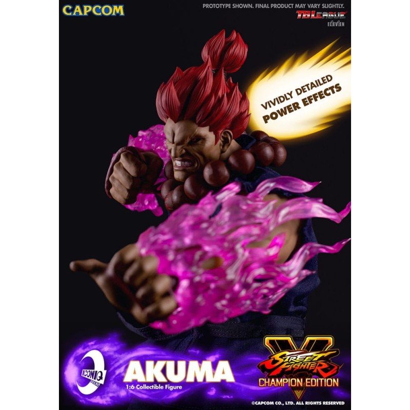 Street Fighter V: Champion Edition figurine 1/6 Akuma 30 cm | 0760851554069
