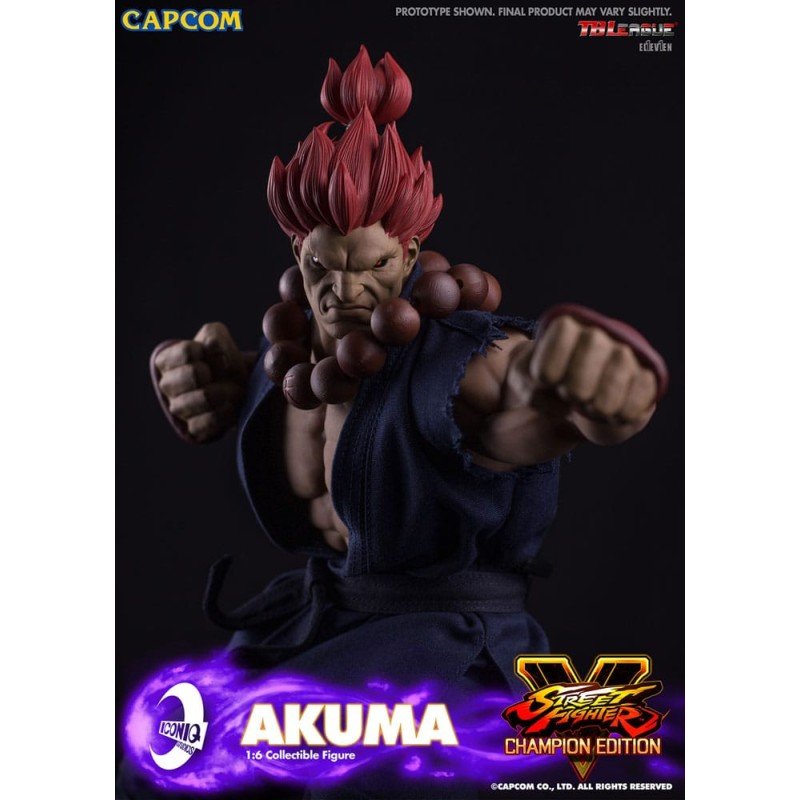 Street Fighter V: Champion Edition figurine 1/6 Akuma 30 cm | 0760851554069