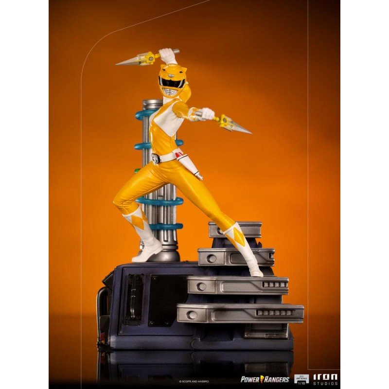 Power Rangers statuette 1/10 BDS Art Scale Yellow Ranger 19 cm | 0609963128181