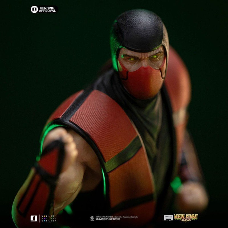 Mortal Kombat statuette 1/10 Art Scale Ermac (Ninjas Collection) 21 cm | 0042882334026