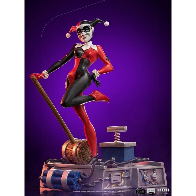 Batman The Animated Series statuette 1/10 Art Scale Harley Quinn 20 cm | 0618231950119
