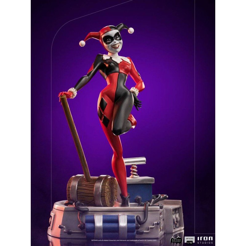 Batman The Animated Series statuette 1/10 Art Scale Harley Quinn 20 cm | 0618231950119