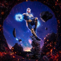 Marvel statuette Art Scale Deluxe 1/10 Nova 41 cm | 0618231955749