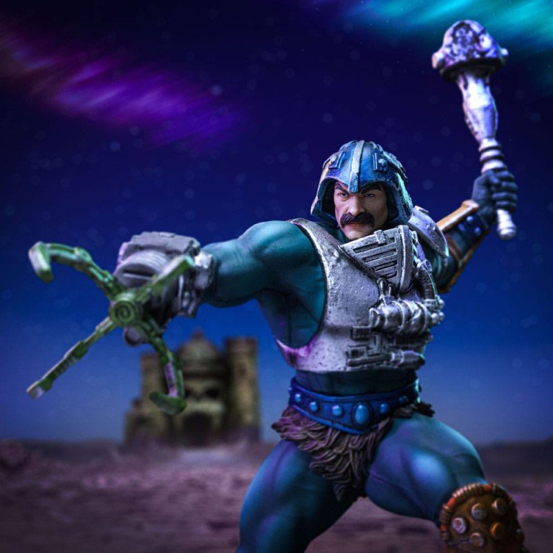 Masters of the Universe statuette 1/10 Art Scale Serpent Claw Man-at-Arms heo Exclusice 23 cm | 0618231956159