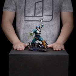 Masters of the Universe statuette 1/10 Art Scale Serpent Claw Man-at-Arms heo Exclusice 23 cm | 0618231956159