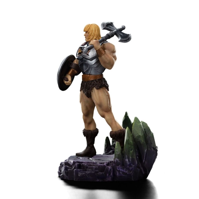 Masters of the Universe statuette 1/10 Art Scale He-Man Battle Armor Version heo Exclusice 23 cm | 0618231959396