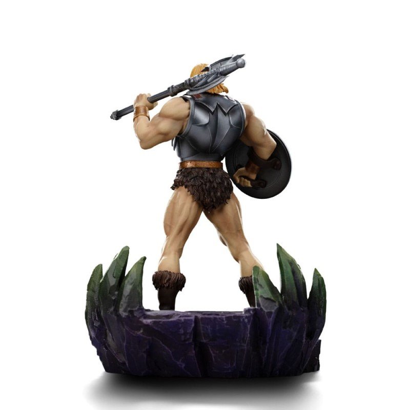 Masters of the Universe statuette 1/10 Art Scale He-Man Battle Armor Version heo Exclusice 23 cm | 0618231959396