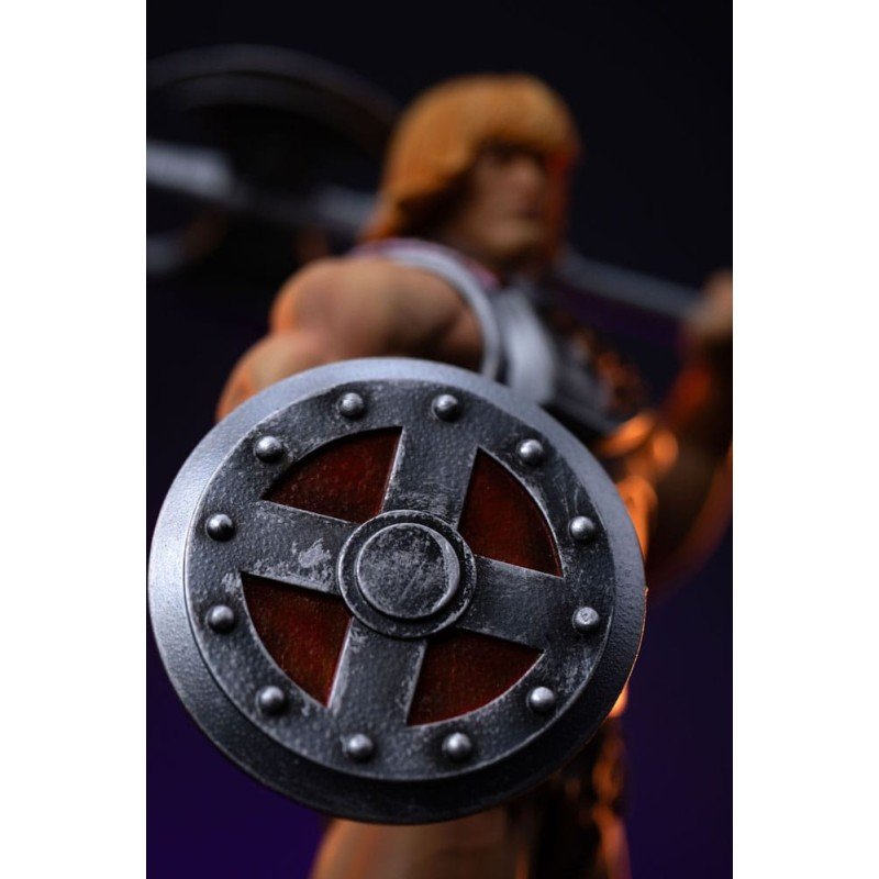 Masters of the Universe statuette 1/10 Art Scale He-Man Battle Armor Version heo Exclusice 23 cm | 0618231959396