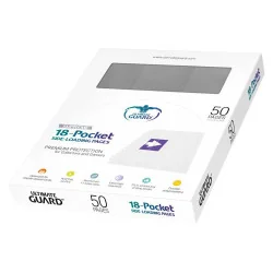 Ultimate Guard - 18-Pocket Pages Side-Loading Gris (50pages)