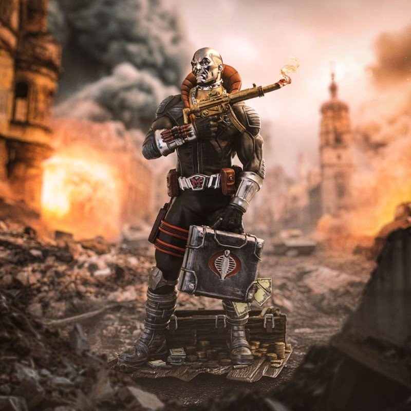 G.I. Joe statuette 1/10 Art Scale Destro 22 cm | 0618231959754