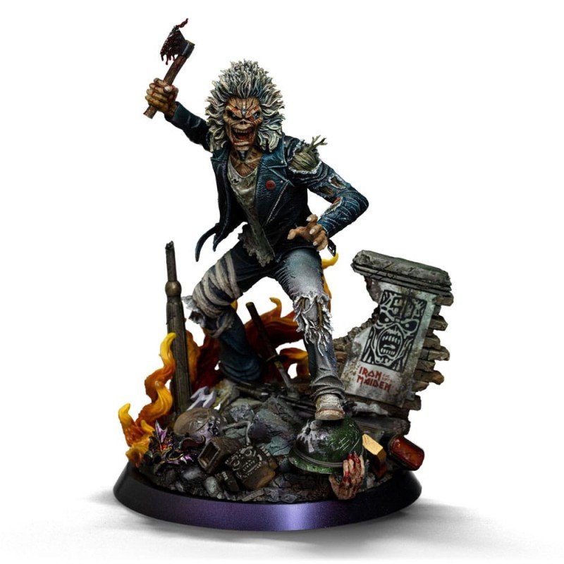 Iron Maiden statuette 1/10 Art Scale Eddie 50th Year Anniversary 22 cm | 0618231959761