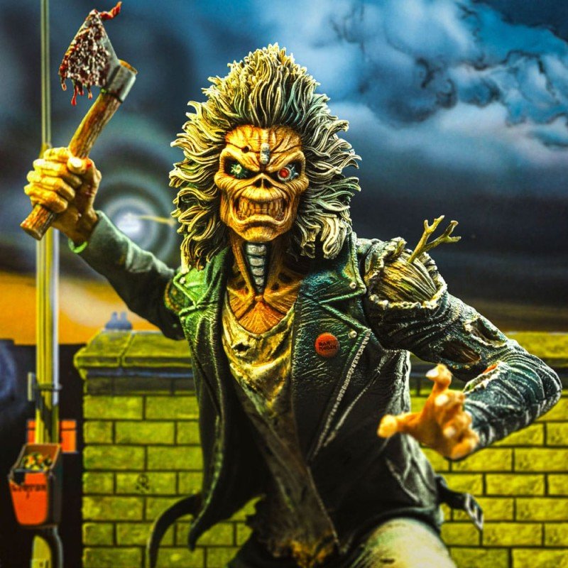 Iron Maiden Art Scale Statue 1/10 Eddie 50th Year Anniversary 22 cm | 0618231959761