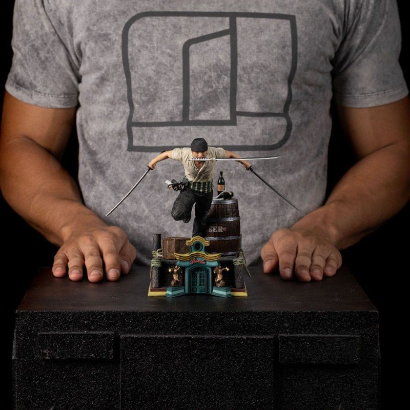One Piece Art Scale Statue 1/10 Zoro 19 cm | 0618231959792