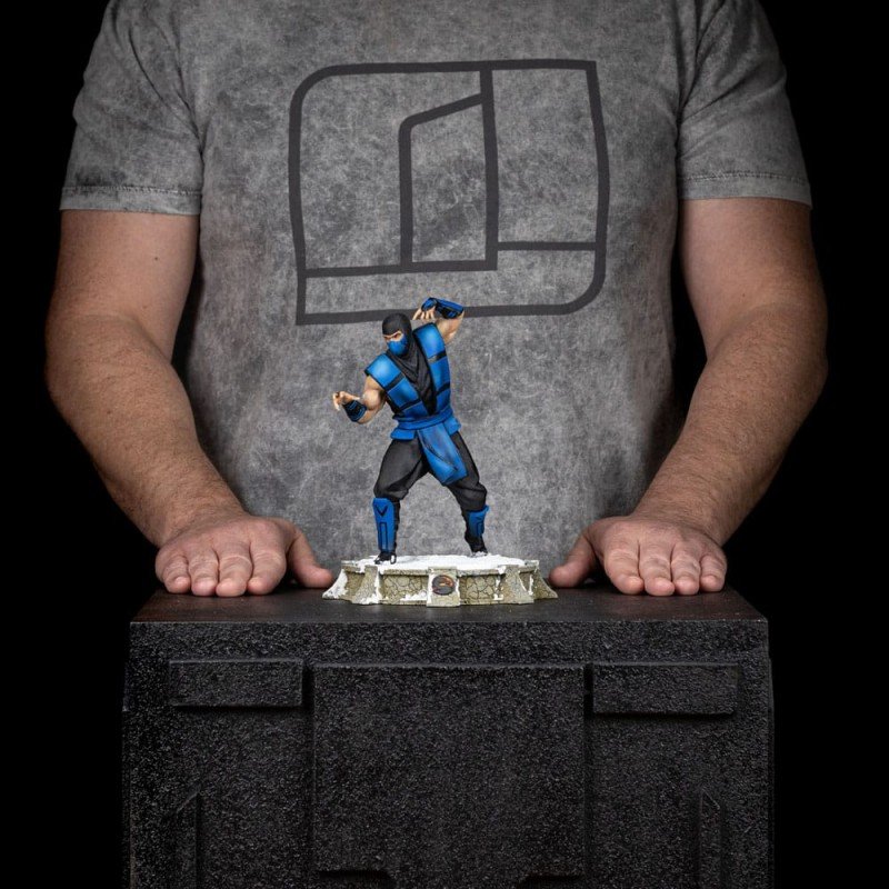 Mortal Kombat statuette 1/10 Art Scale Sub-Zero (Ninjas Collection) heo Exclusice 21 cm | 0618231959808