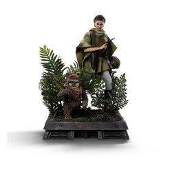 Star Wars Episode VI Art Scale Statue 1/10 Leia and Wicket 21 cm | 0618231959969