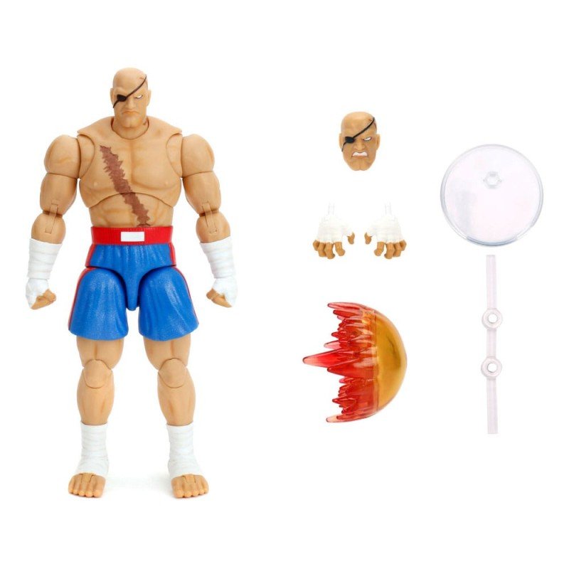 Ultra Street Fighter II: The Final Challengers figurine 1/12 Sagat 19 cm | 4006333090967