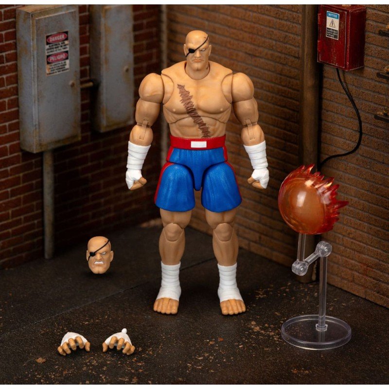 Ultra Street Fighter II: The Final Challengers figurine 1/12 Sagat 19 cm | 4006333090967