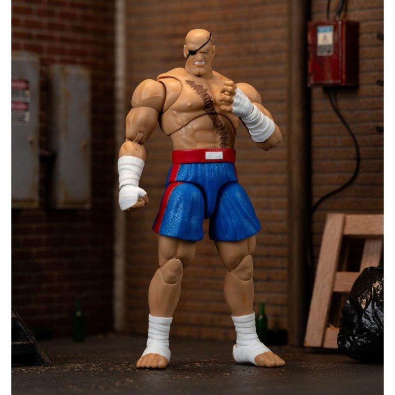 Ultra Street Fighter II: The Final Challengers figurine 1/12 Sagat 19 cm | 4006333090967