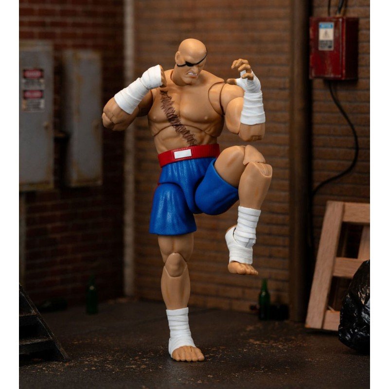 Ultra Street Fighter II: The Final Challengers figurine 1/12 Sagat 19 cm | 4006333090967