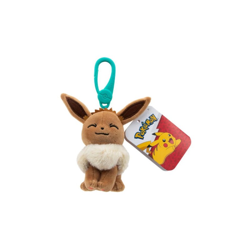 Pokémon peluche Pendentifs Version 13 10 cm assortiment (6) | 5710948468224