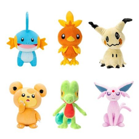 Pokémon peluche Version 22 20 cm assortiment (6) | 5710948467364