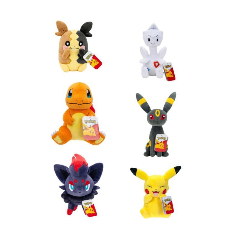 Pokémon peluche Version 23 20 cm assortiment (6) | 5710948467388